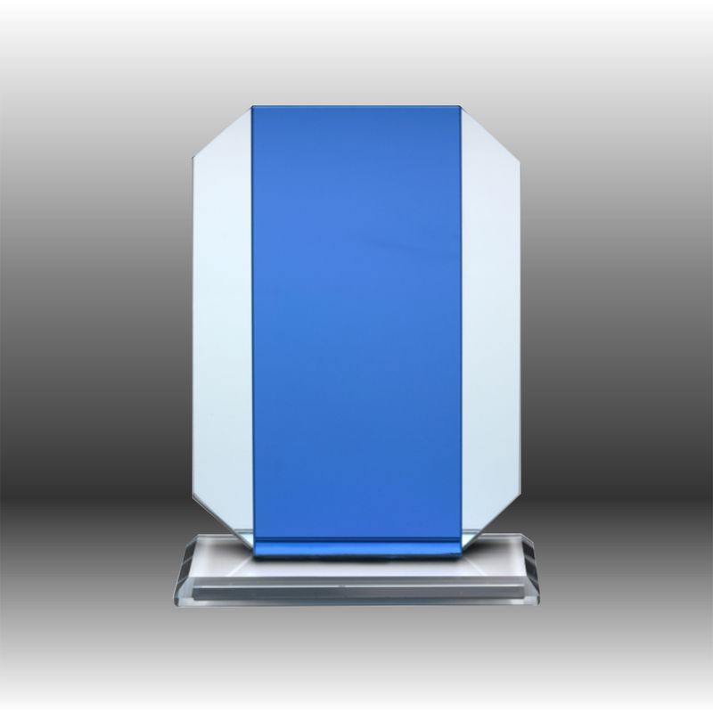 Blue Mirror Glass - LIMITED STOCK AVAIL.