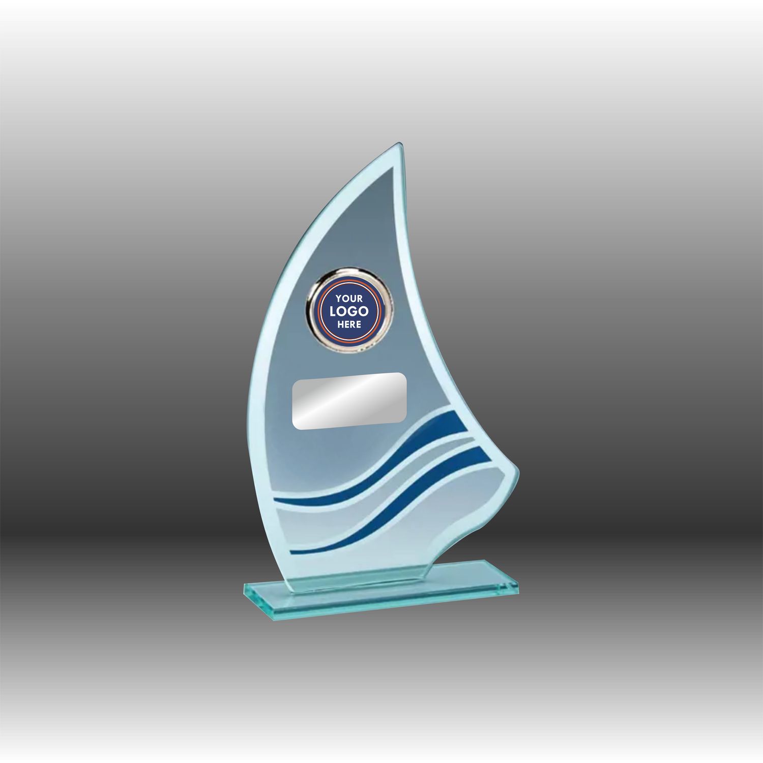 Mirrored Wave Glass Sail - LIMITED STOCK AVAIL. Mirrored Wave Glass Sail - LIMITED STOCK AVAIL.