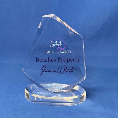 Acrylic on oval base - LIMITED STOCK Acrylic on oval base - LIMITED STOCK