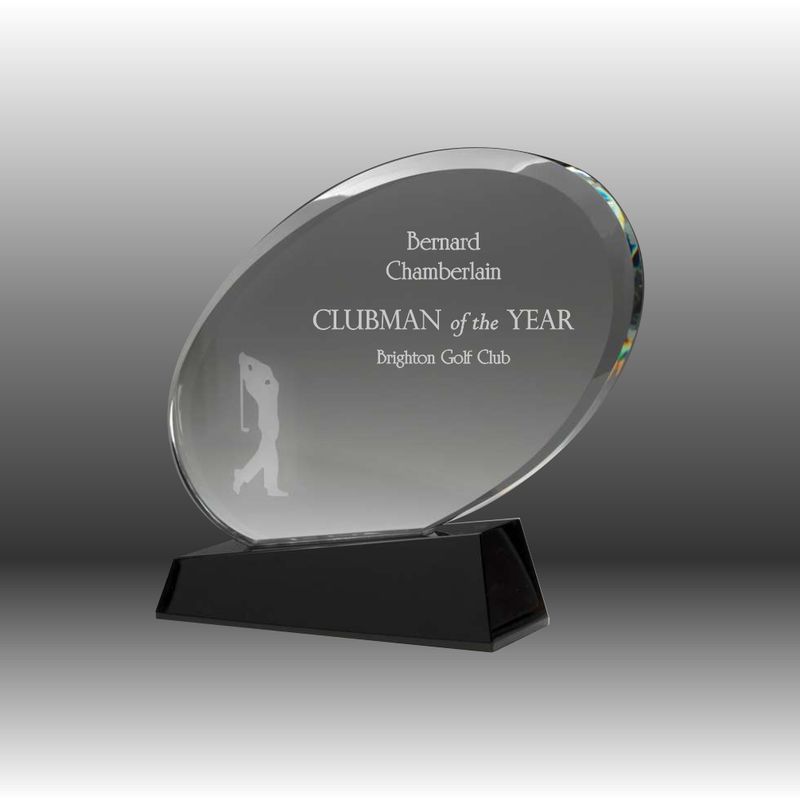 Golf Crystal The Drive - LIMITED STOCK AVAIL.