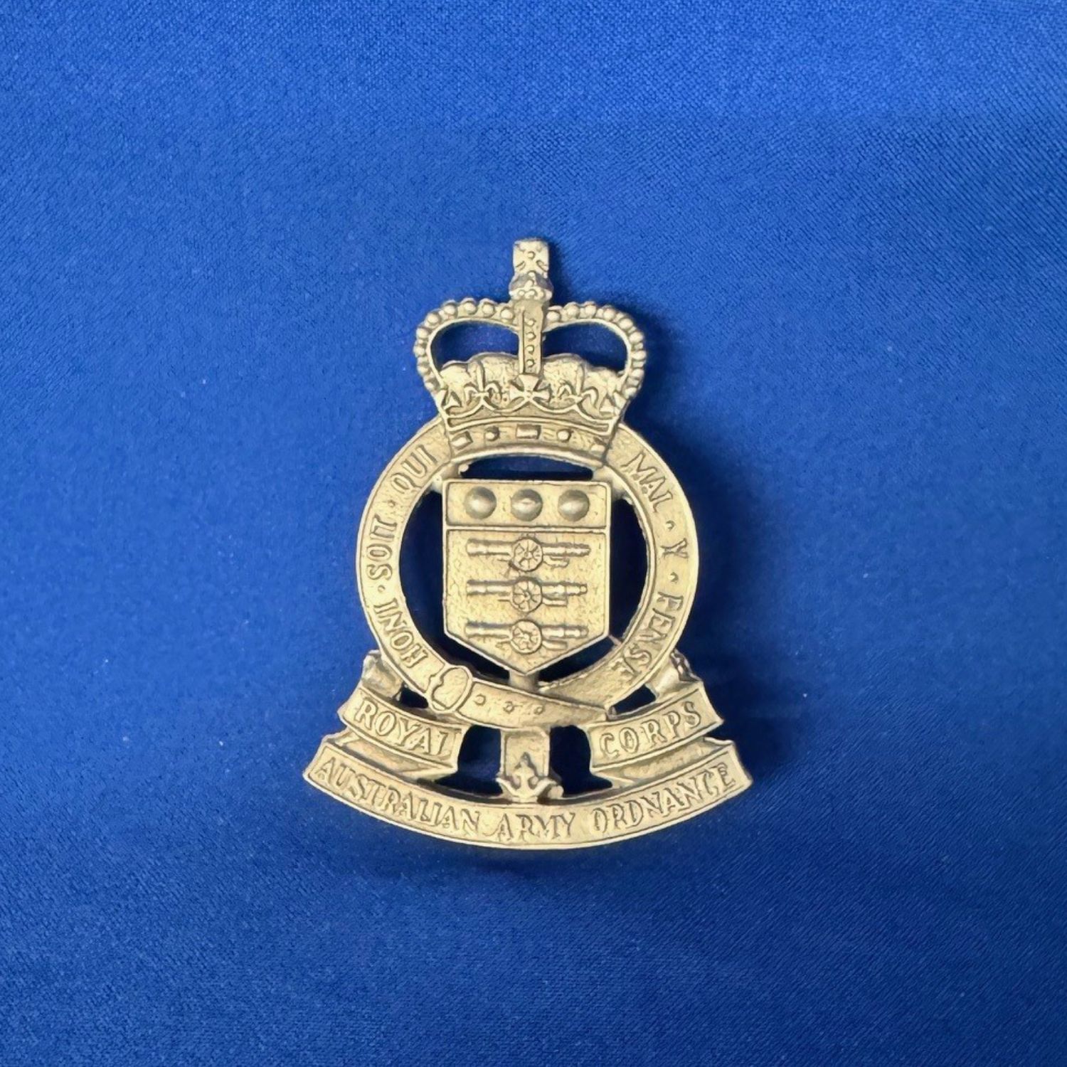 RAAOC Ordnance Corps Spin Cast 84x62mm