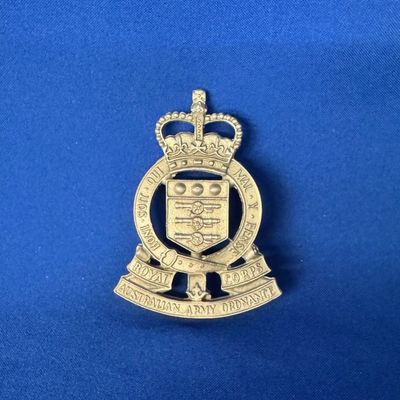 RAAOC Ordnance Corps Spin Cast 84x62mm