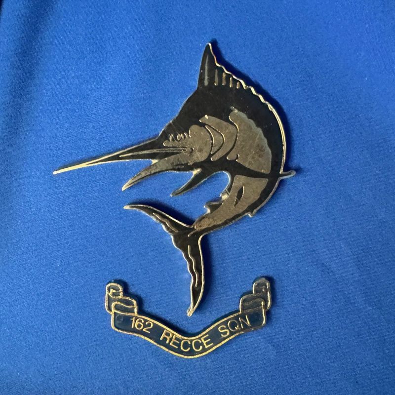 162 RECCE SQN Spin Cast 130x115mm