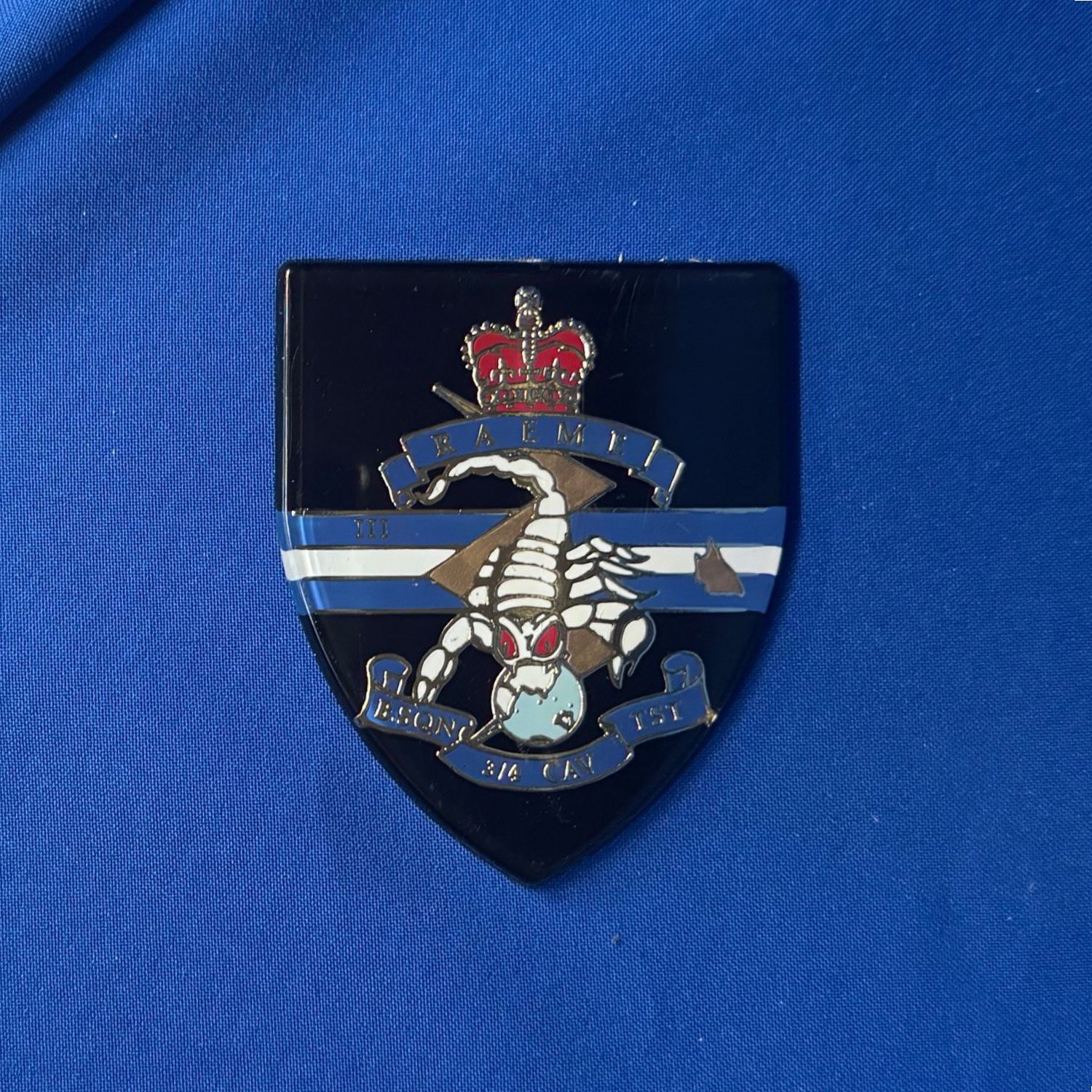 B SQN 3/4 CAV TST Acrylic 76x92mm