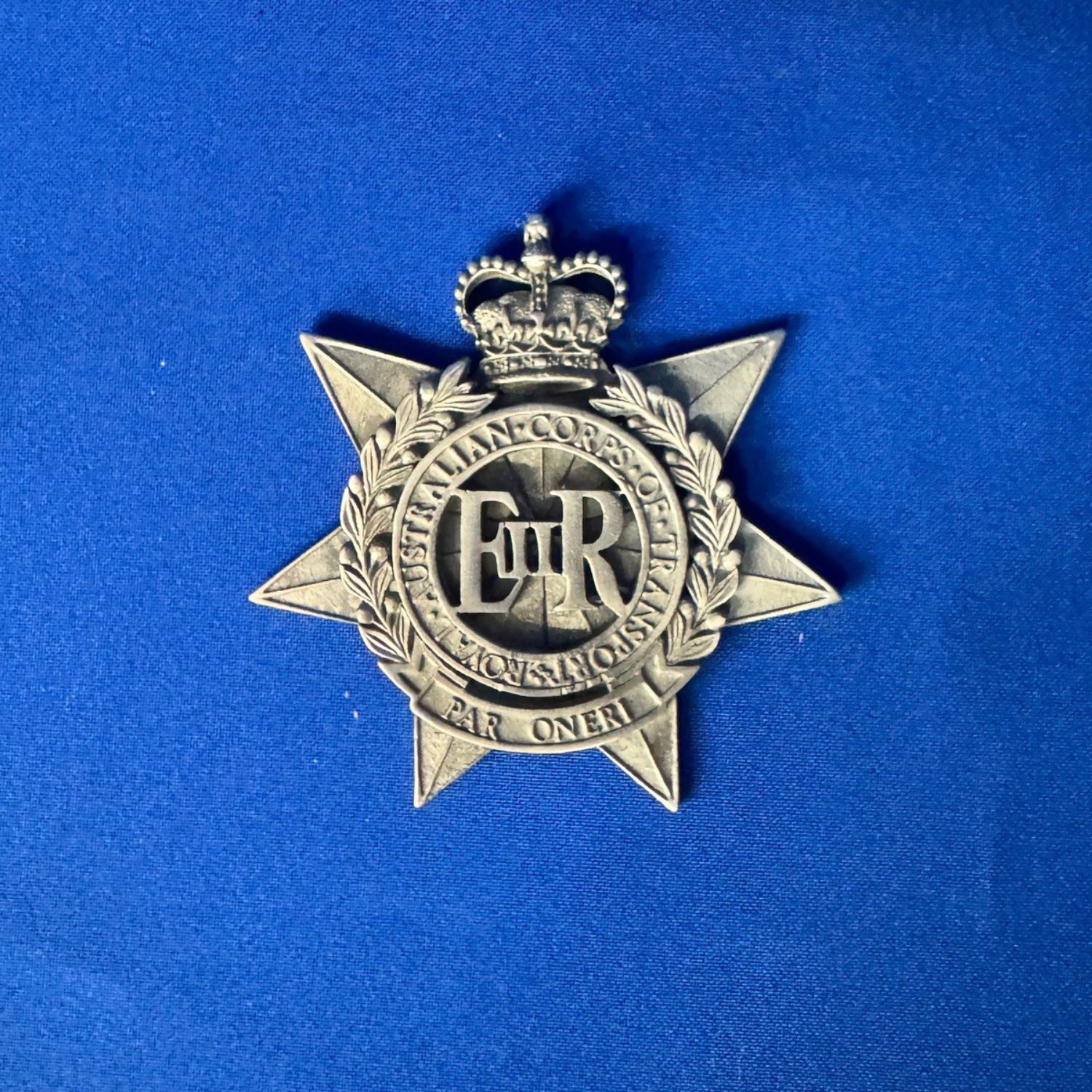 Royal Australian Corps of Transport Spin Cast 84x80mm
