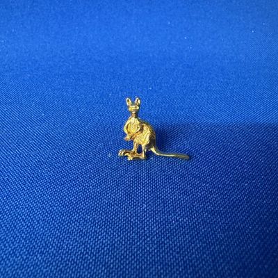 Kangaroo Badge/ Australian Hat Pin 15x17mm