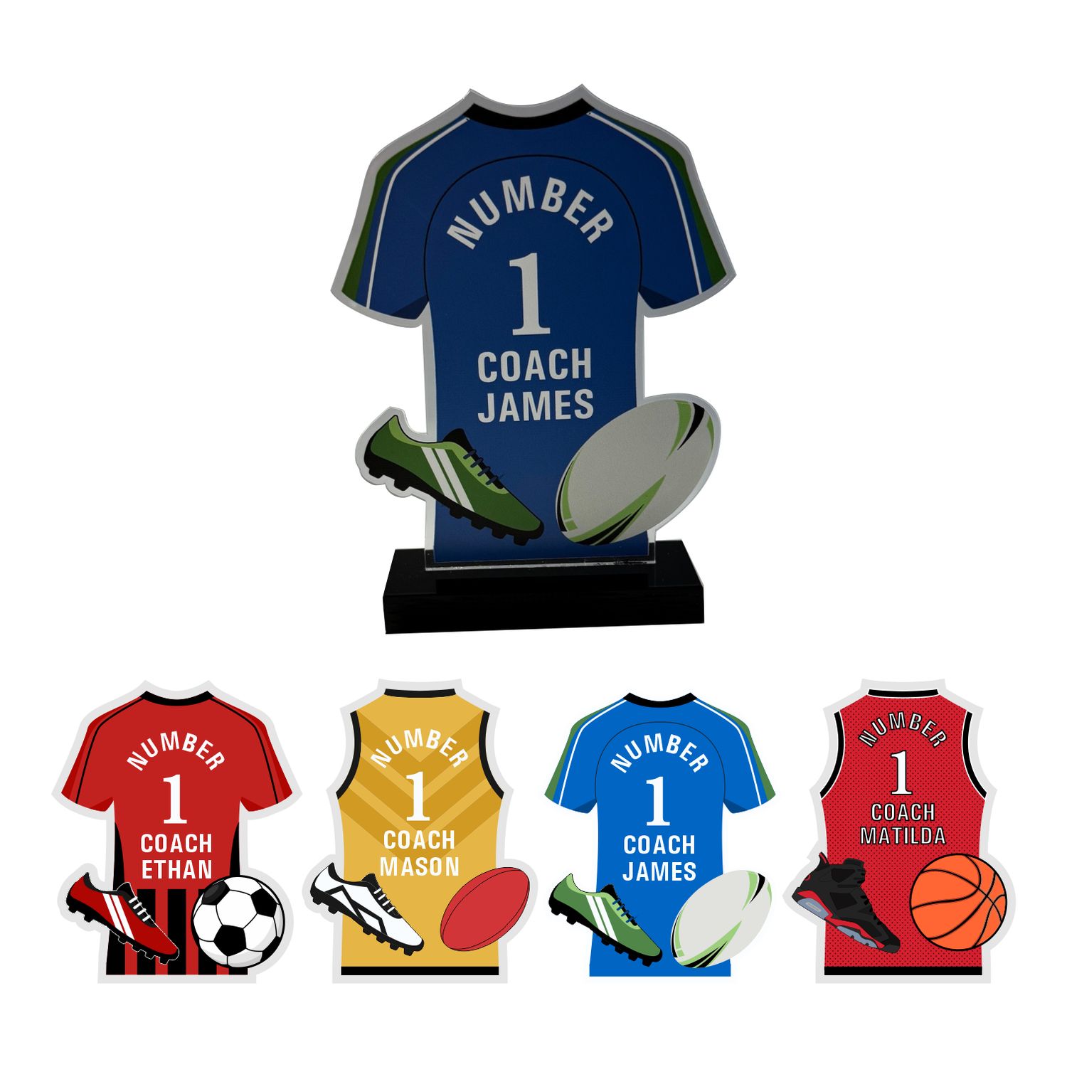 Coach Award - Custom Jersey