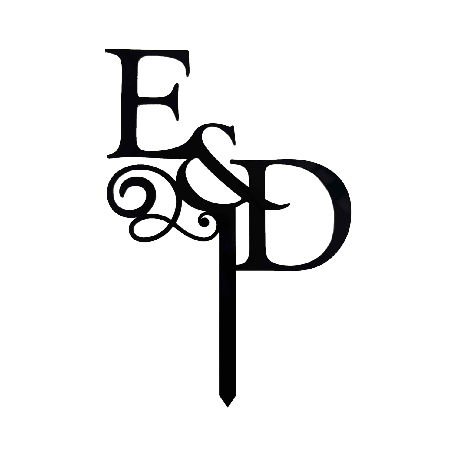 POA - Acrylic Cake Toppers