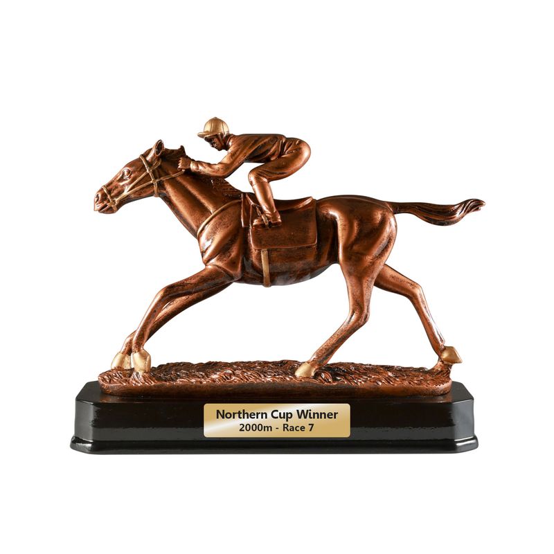 Horse with Jockey - 210mm