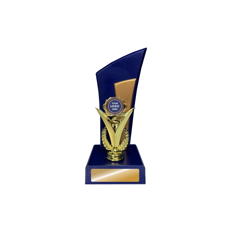Timber Trophy Blue/ Gold - 210mm - Limited Stock