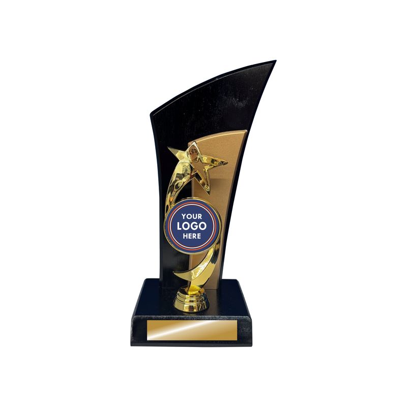 Timber Trophy Black/ Gold - 260mm - Limited Stock