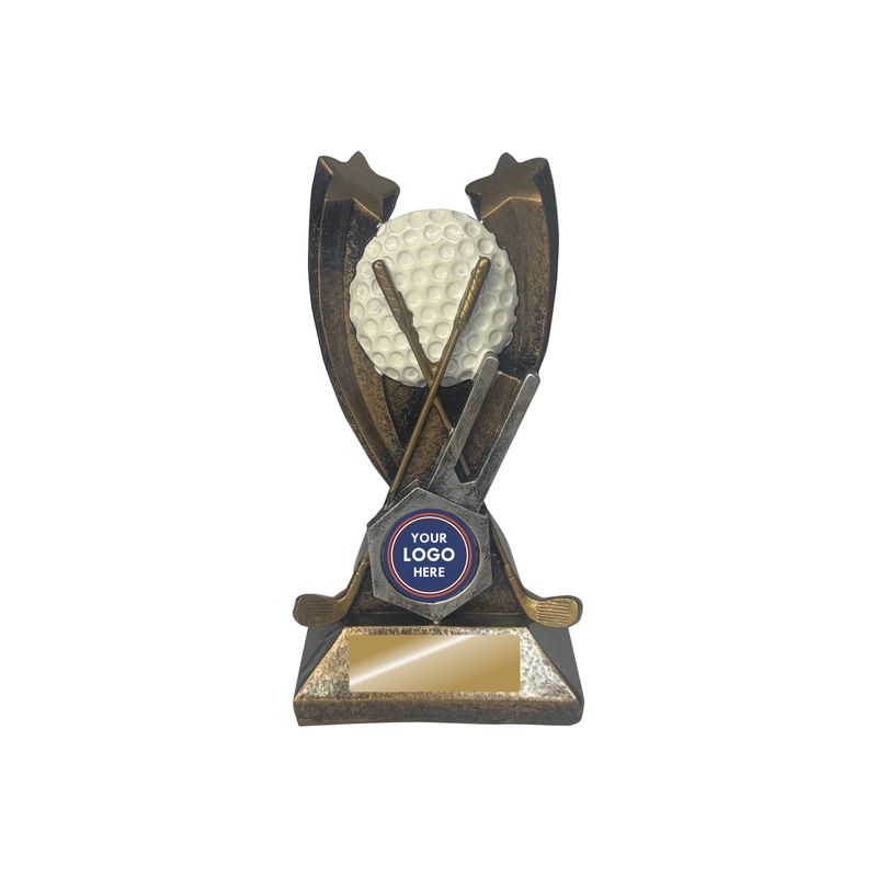 Golf Crossed Clubs - Limited Stock Available