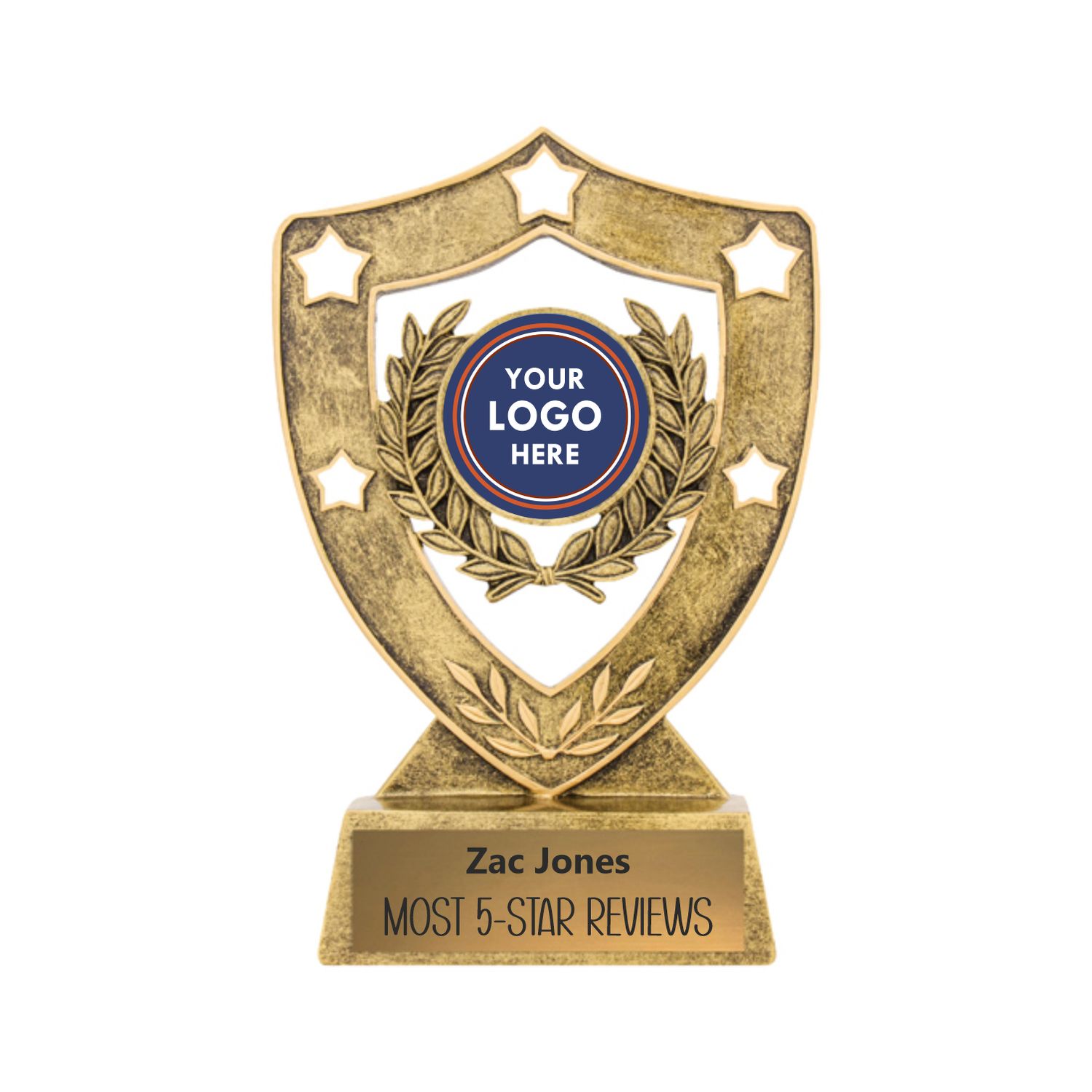 Achievement Gold Shield - 210mm
