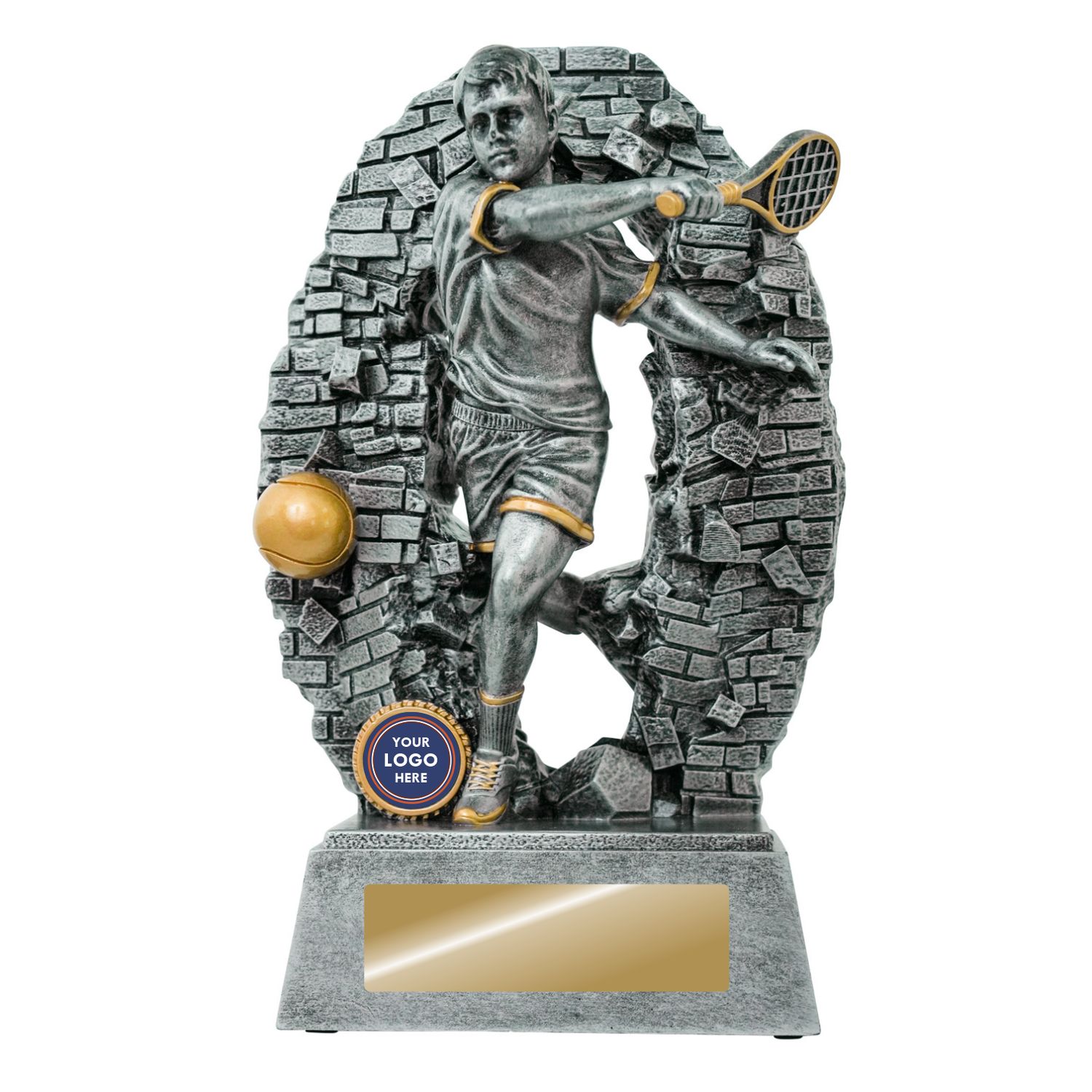 Crash Through - Tennis Male Crash Through - Tennis Male