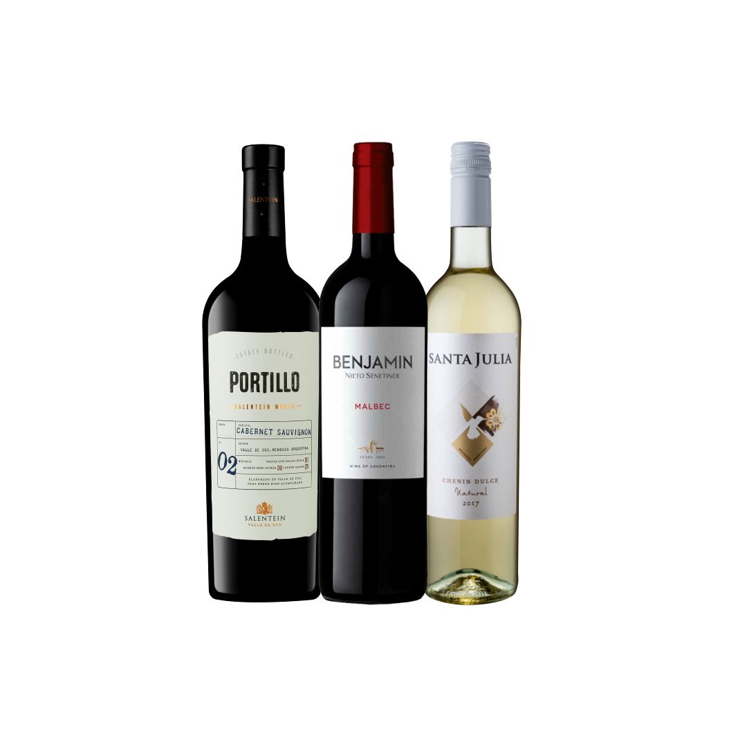 KIT 3 VINOS