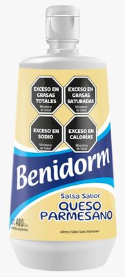 BENIDORM POMO QUESO PARMESANO X480GR