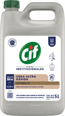 CIF CERA PISOS ULTRA RAPIDA BOT x5lts