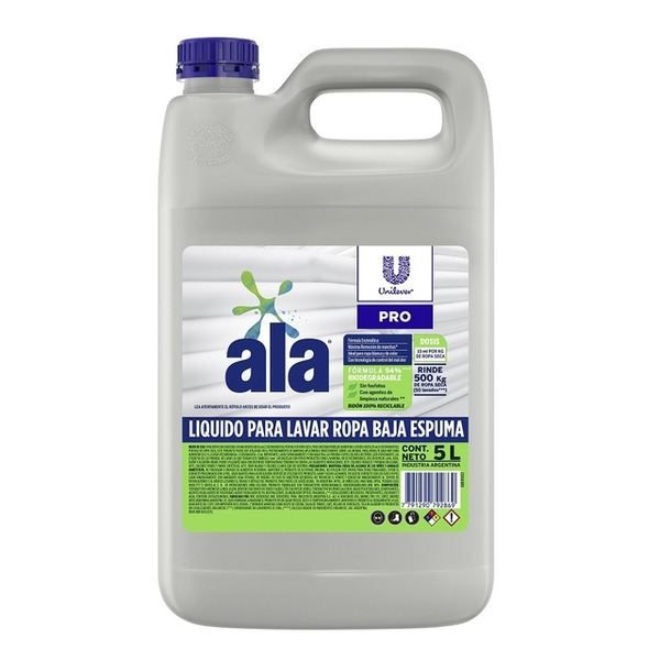 ALA LIQ ECOLAVADO BOT 4X5LT