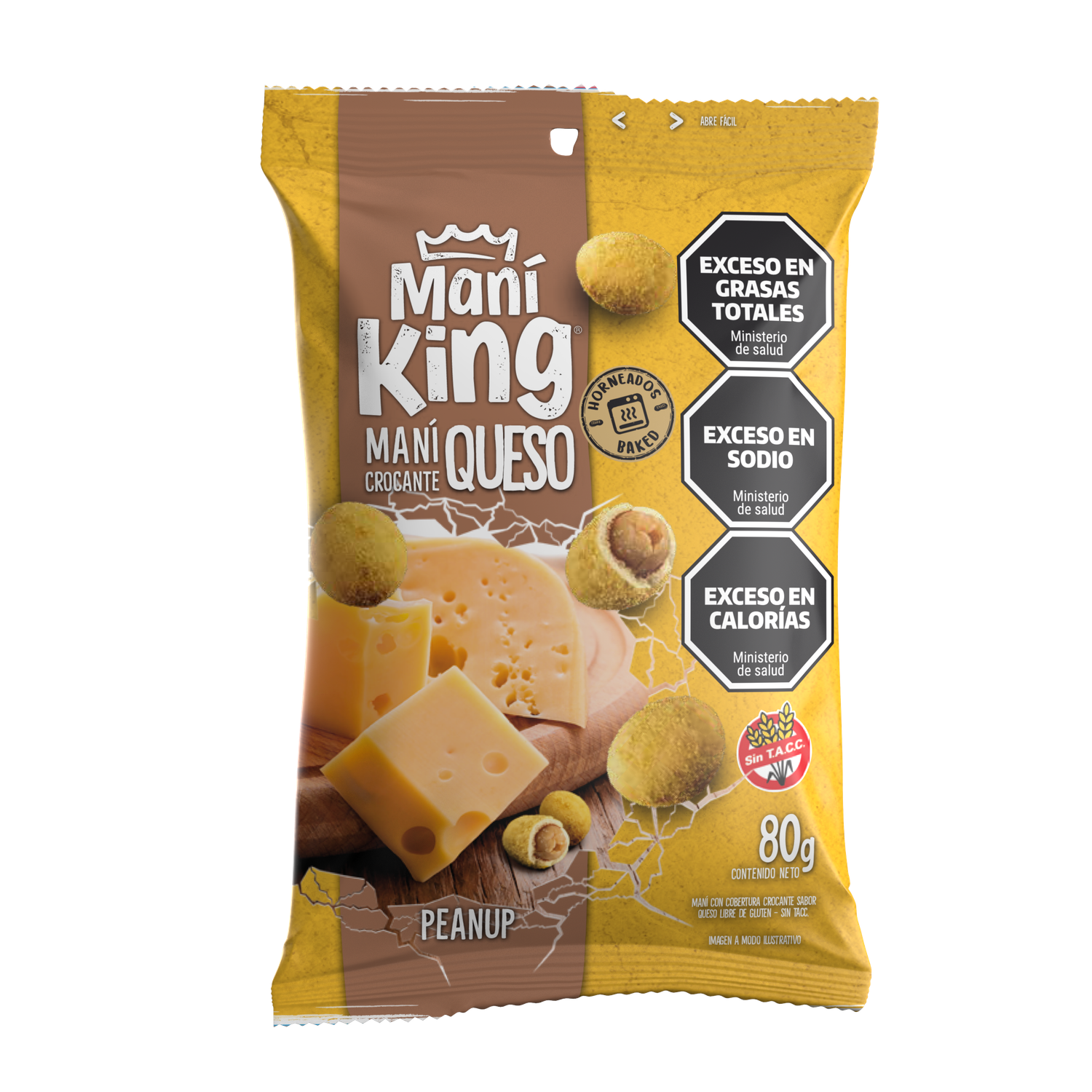 MANI KING JAPONES SABOR QUESO x80grs