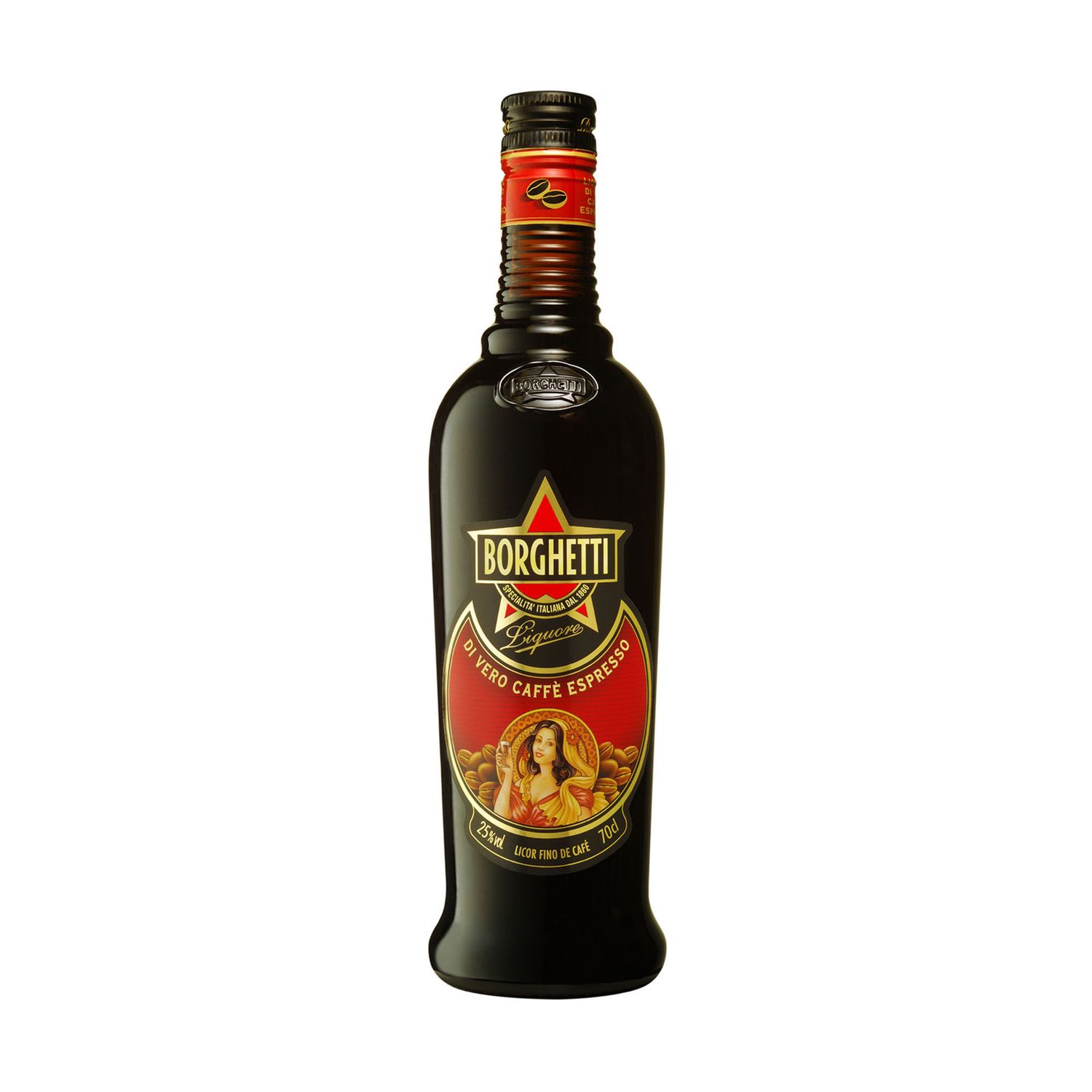 LICOR DE CAFE BORGHETTI x700cc (Italia)