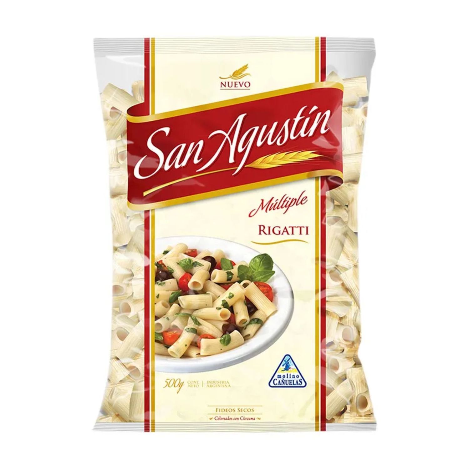 FIDEOS RIGATTI SAN AGUSTIN x500gr