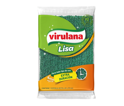 VIRULANA ESPONJA LISA