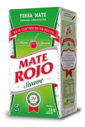 YERBA MATE ROJO SUAVE x500gr