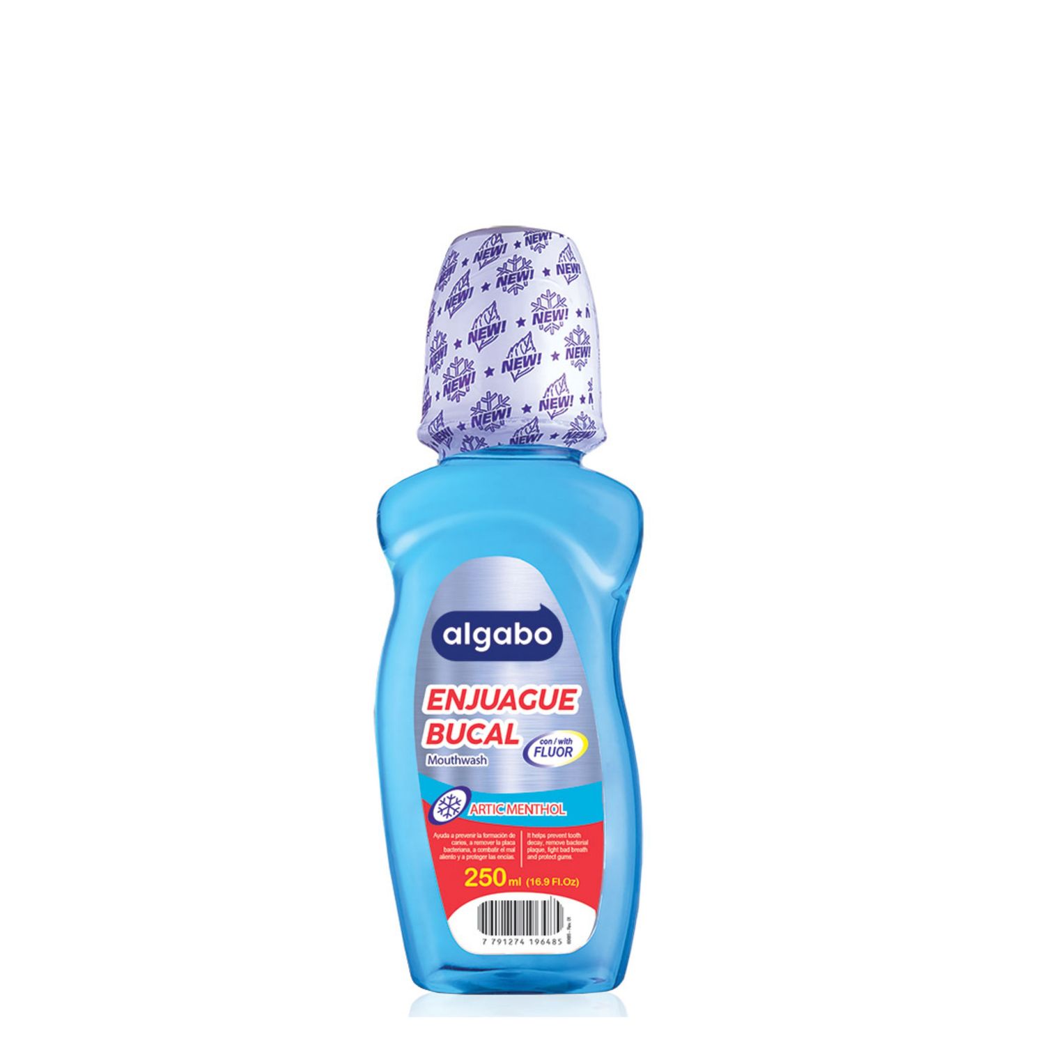 ALGABO ENJUAGUE BUCAL ARTIC MENTOL x250cc