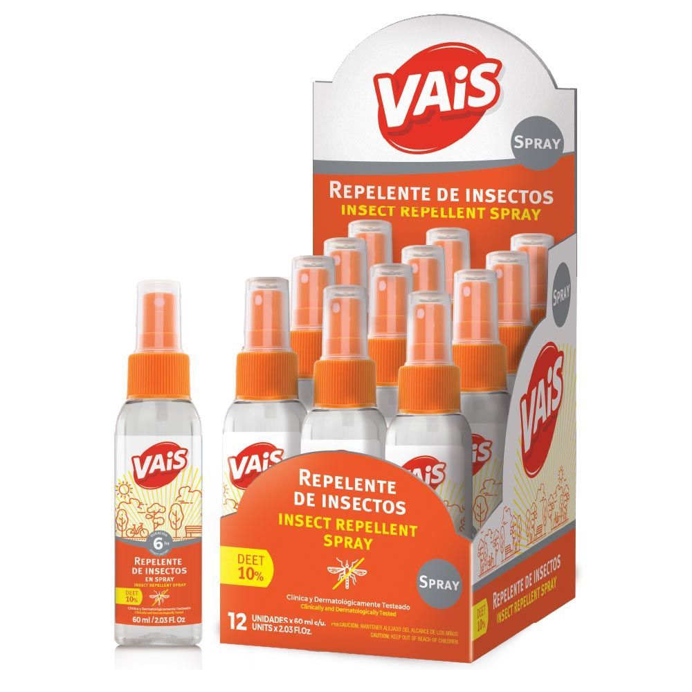 VAIS REPELENTE SPRAY x60cc