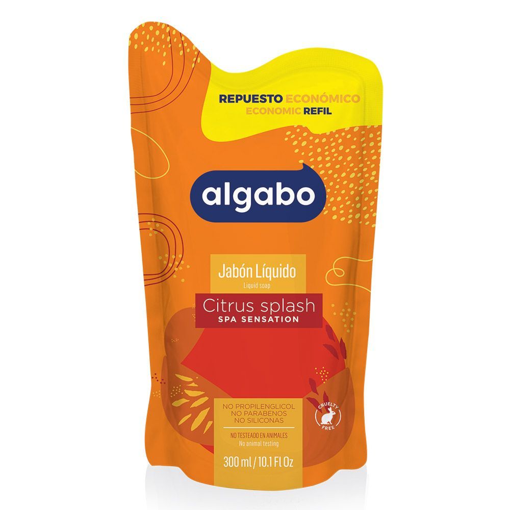 ALGABO JABON LIQUIDO CITRUS D/P x300cc