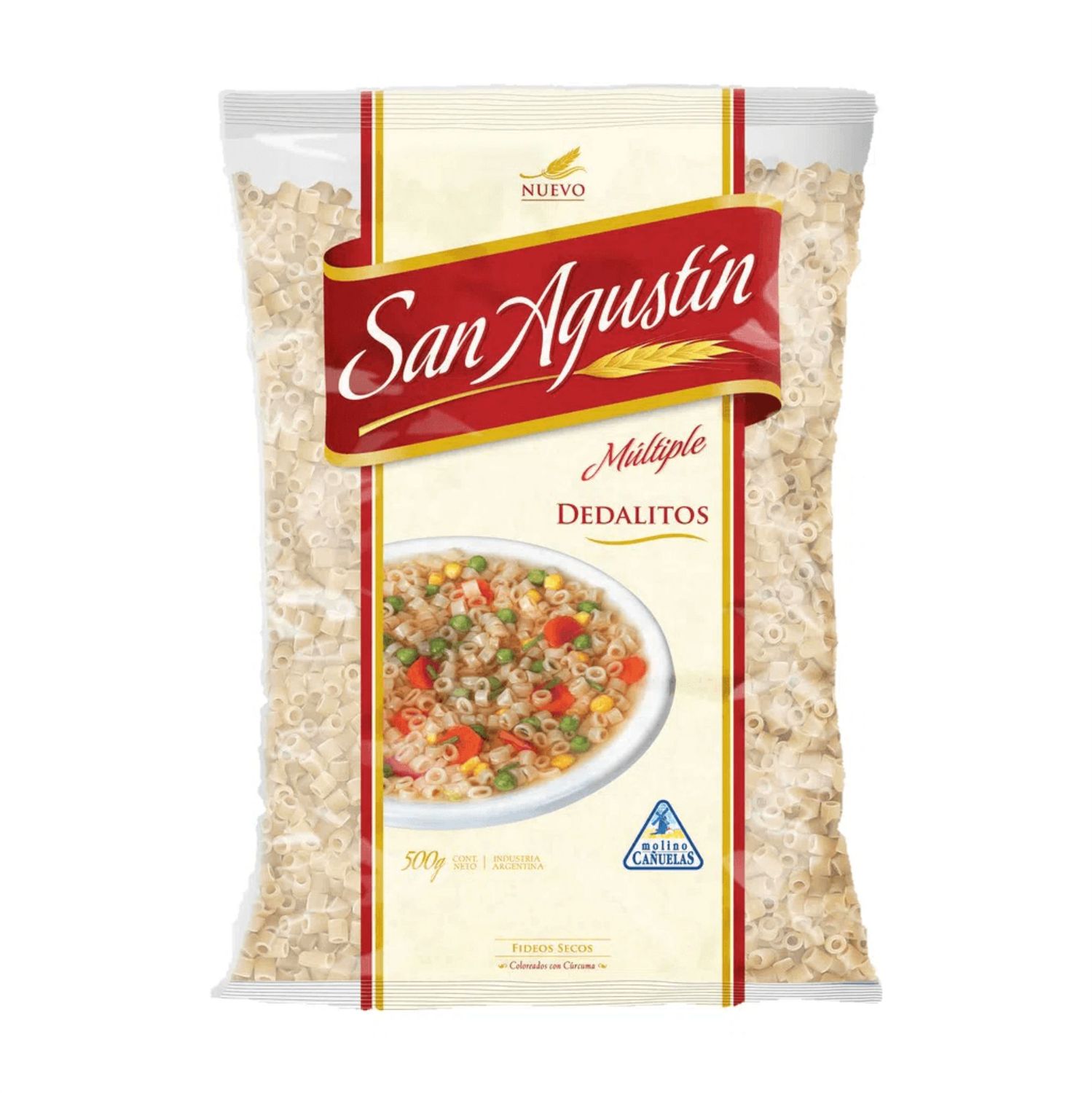 FIDEOS DEDALITOS SAN AGUSTIN x500gr