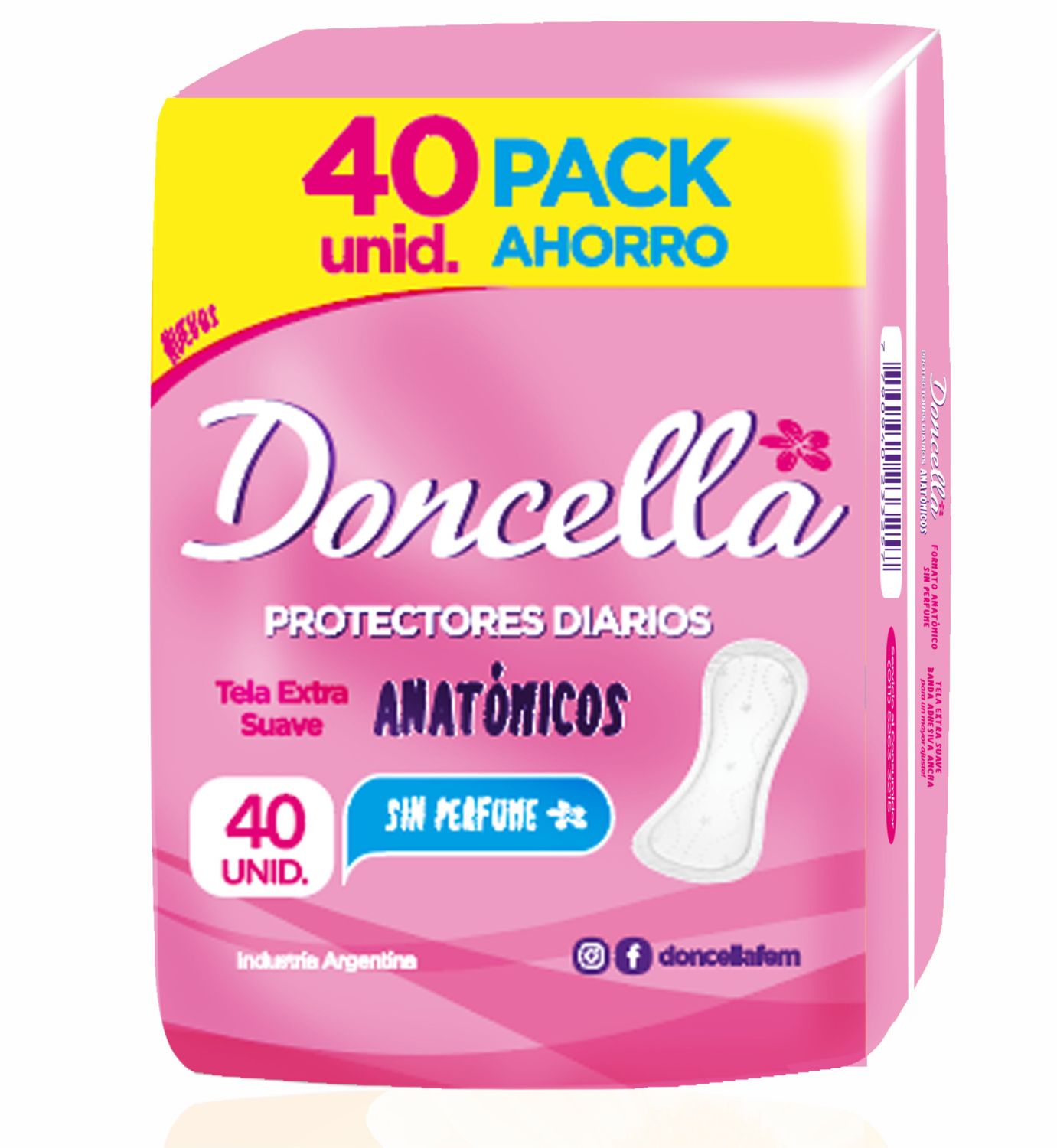 DONCELLA PROT. DIARIOS ANATOMICO S/DES x40und