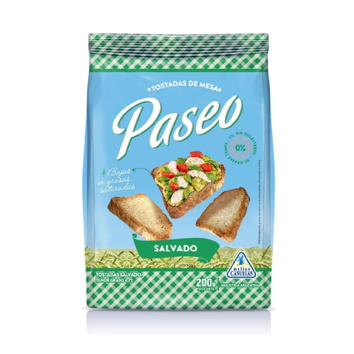 TOSTADAS CLASICAS PASEO x200grs