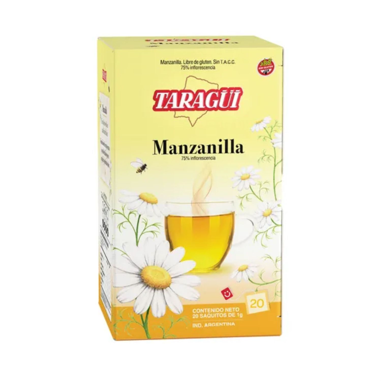 TARAGUI TE SILVESTRE MANZANILLA x20x1gr