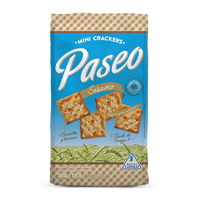 GALLETITAS PASEO SESAMO x300gr