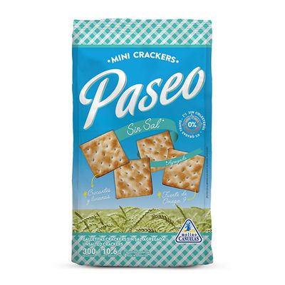 GALLETITAS PASEO CRACKERS S/SAL x300gr
