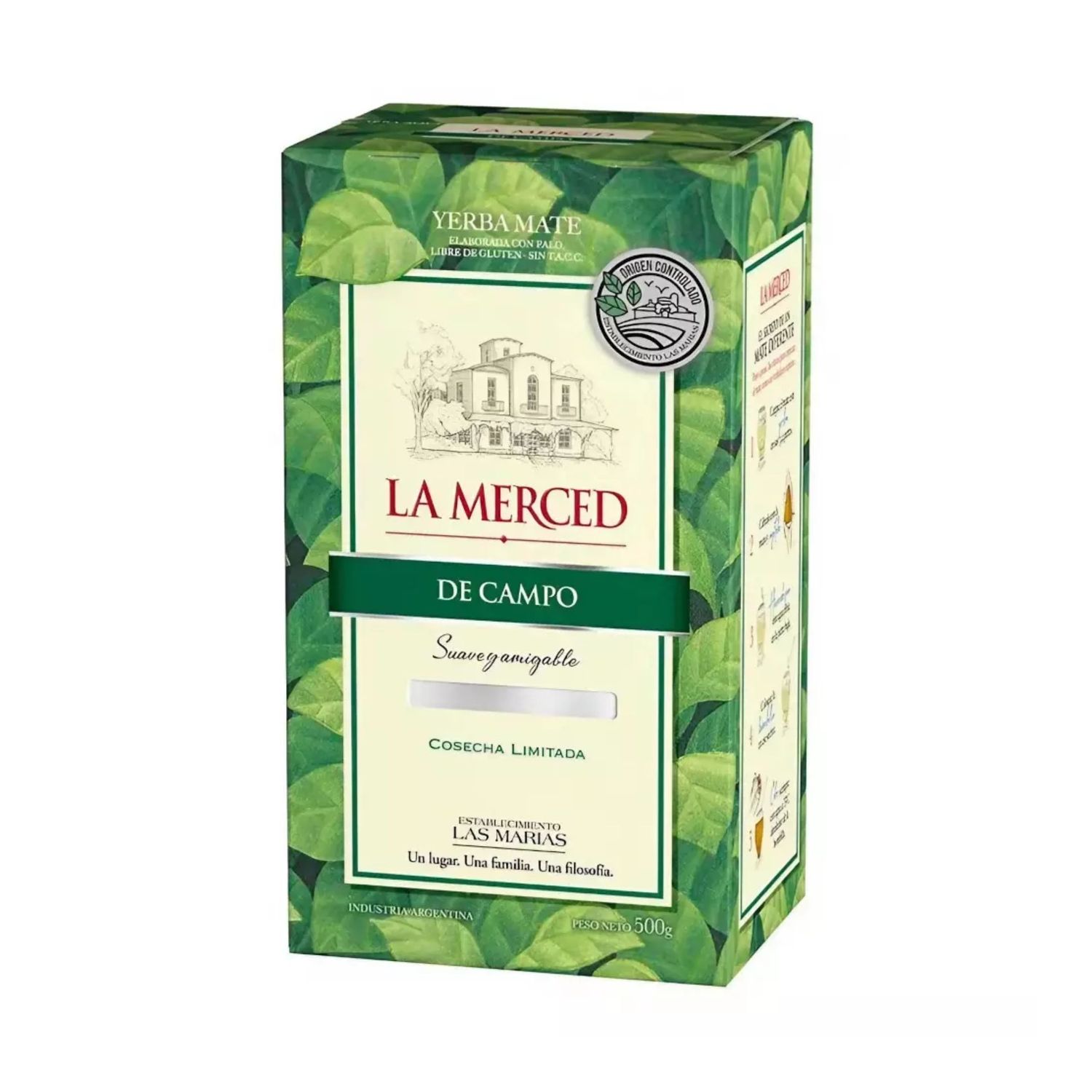 YERBA MATE LA MERCED CAMPO x500gr