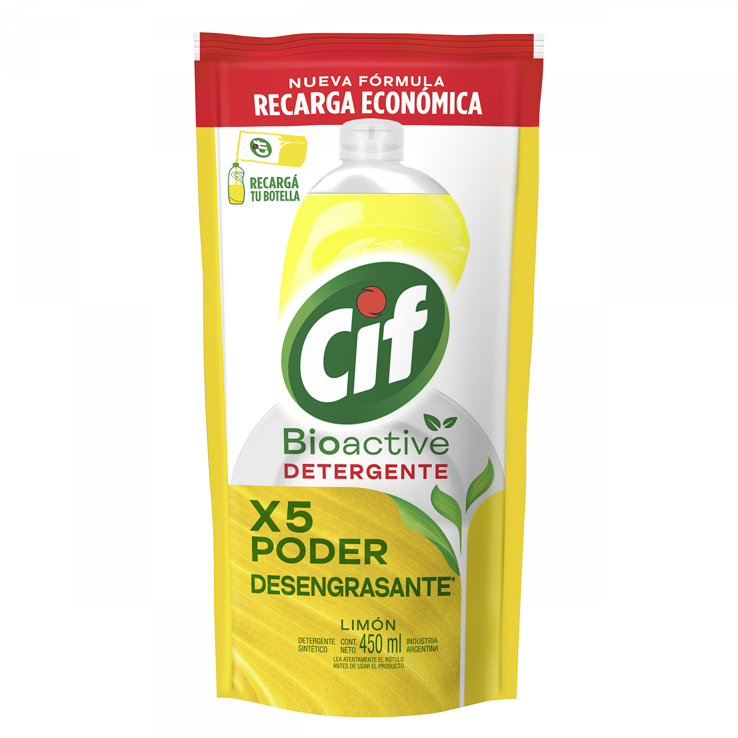 CIF DT BIOACTIVE LIMON D/P x450ML