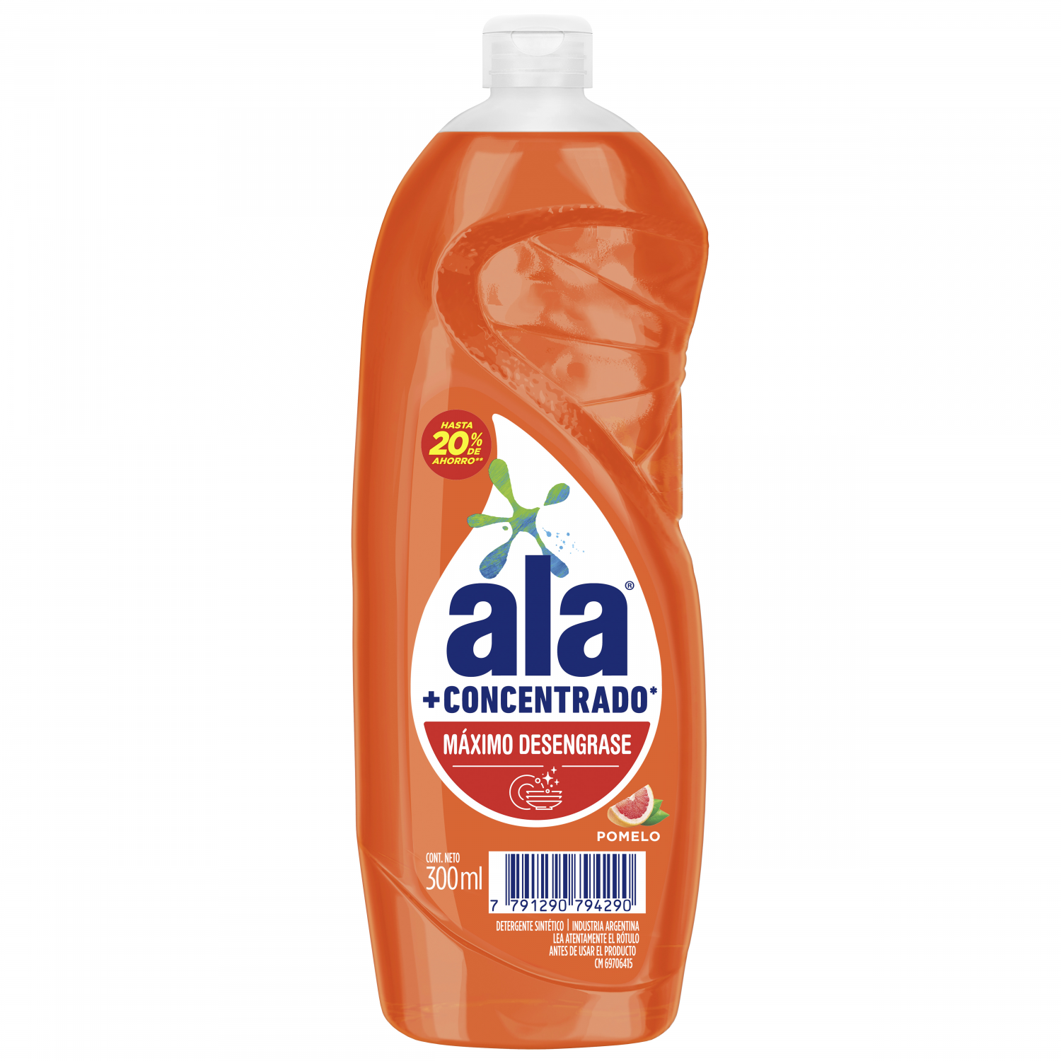 ALA CONCEN LV VAJILLAS POMELO X300ML