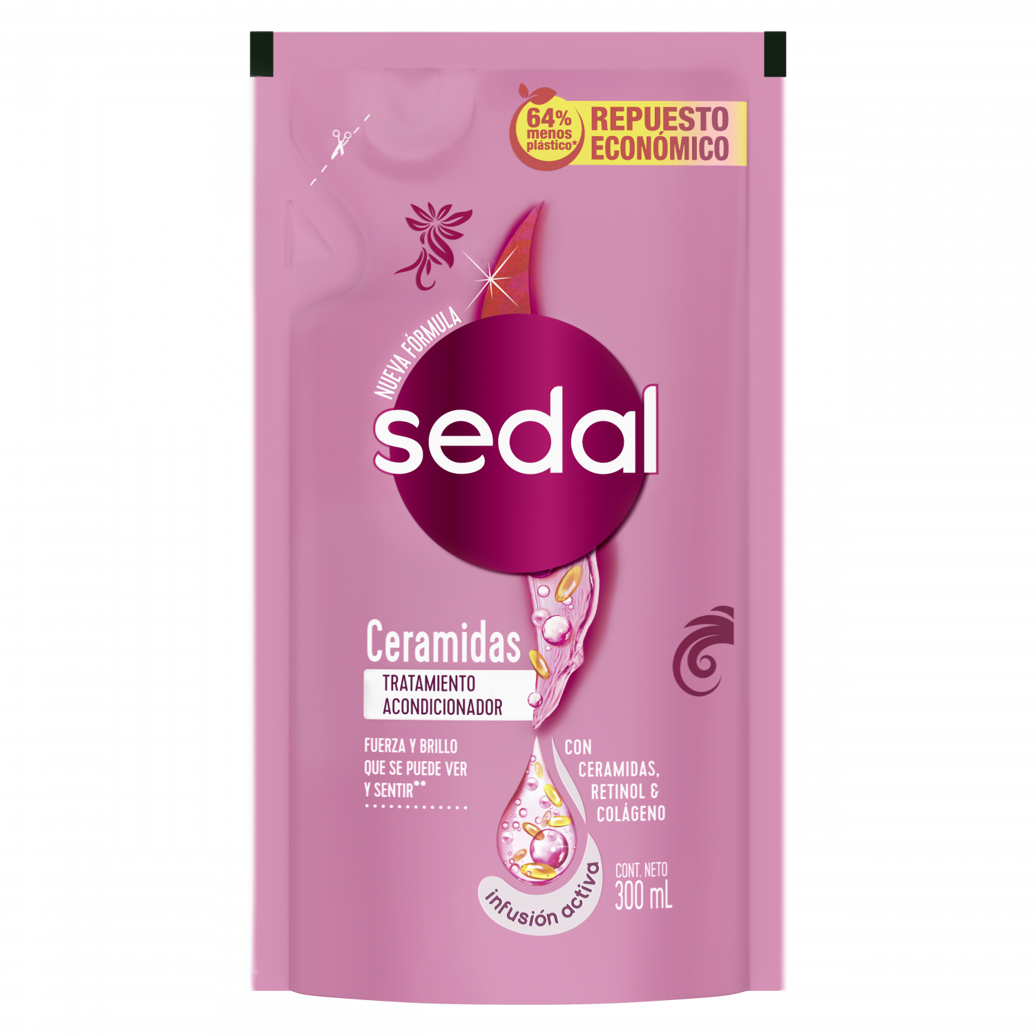 SEDAL ACOND/ CERAMIDAS D/P x300ML