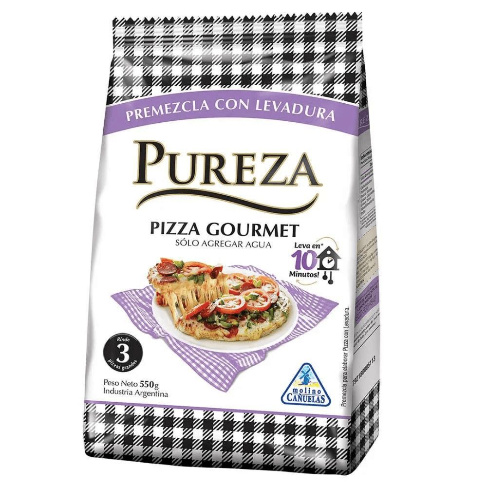 PREMEZCLA PIZZA GOURMET PUREZA x550gr