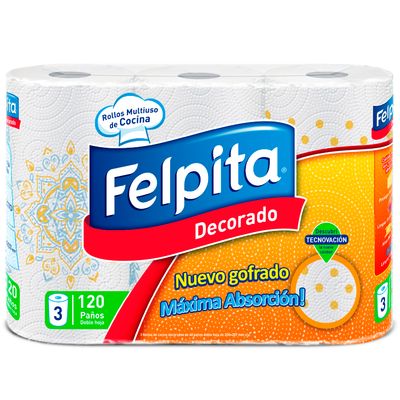 ROLLO COCINA FELPITA DECORADO x3x40p