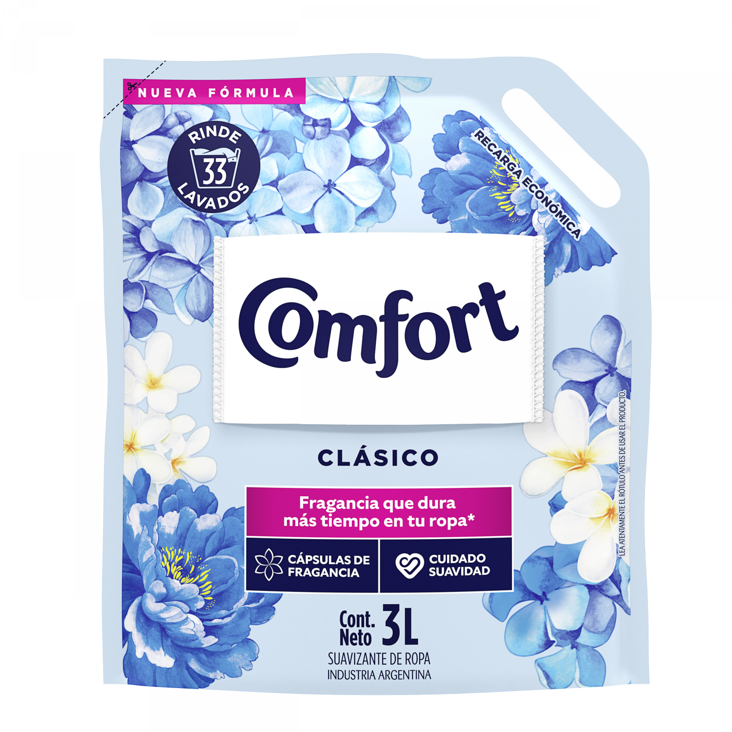 COMFORT SUAV. CLASICO FRAGANCIA D/P X3LT