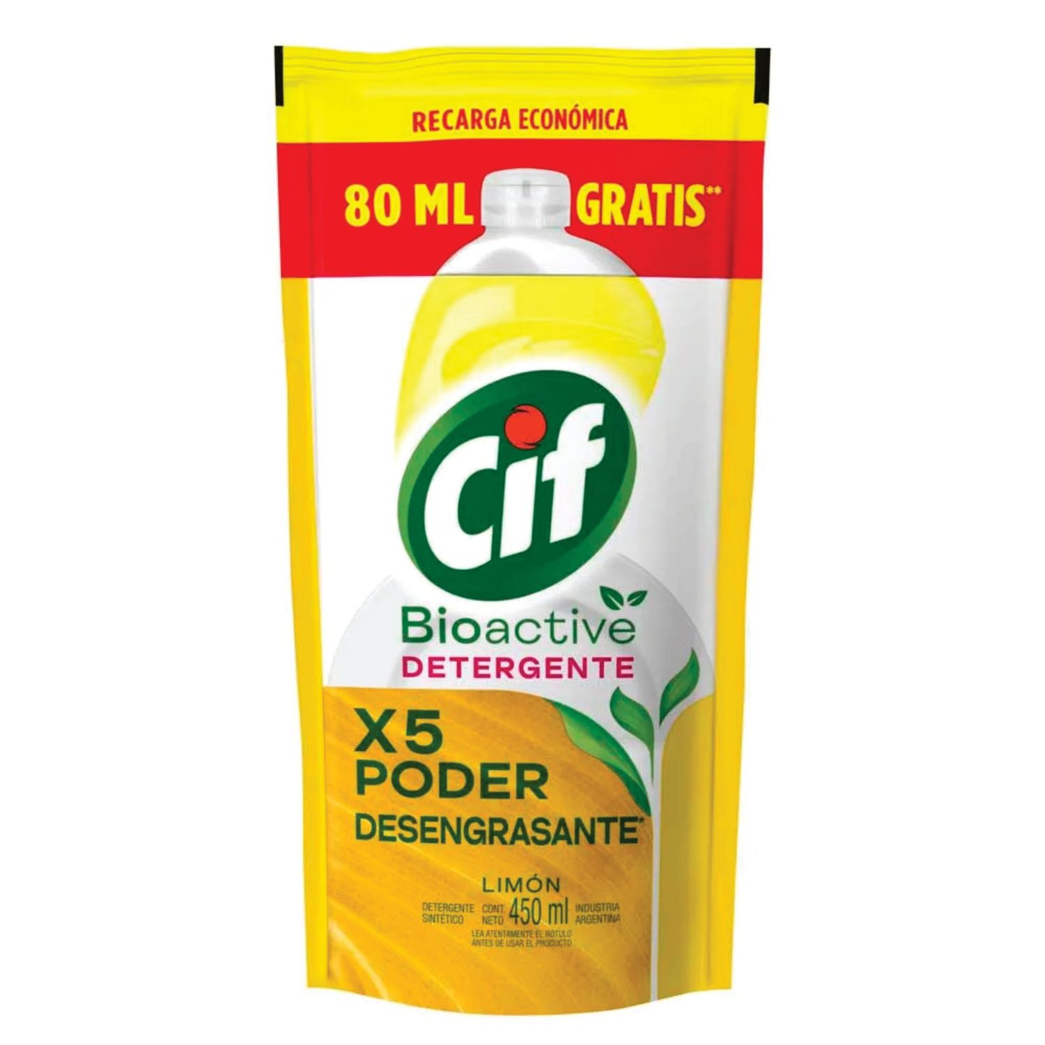 CIF DT BIOACTIVE LIMON PROMO D/P X450ML