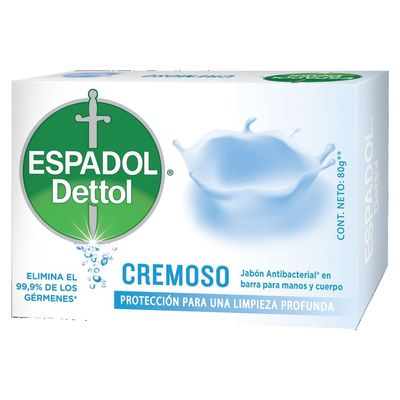 ESPADOL JABON EN BARRA CREMOSO x80grs