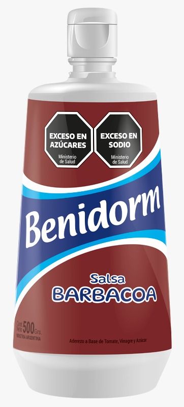 BENIDORM POMO SALSA BARBACOA X500GR