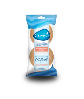 CALYPSO ESPONJA DESMAQUILLANTE FACIAL x2und