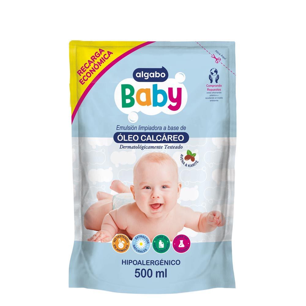 ALGABO BABY OLEO CALCAREO D/P x500cc
