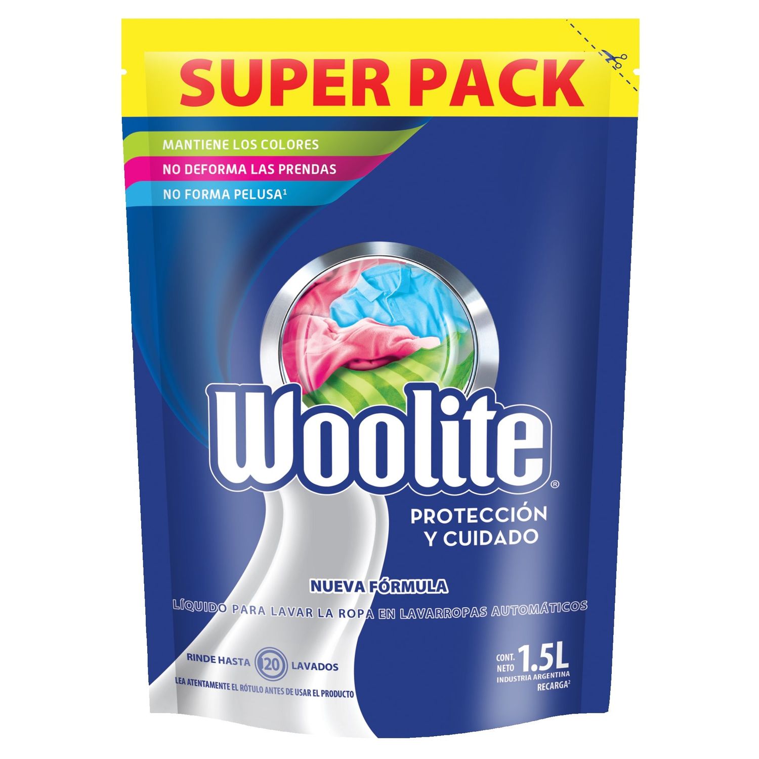 WOOLITE JAB. LIQ. MAQ. TODOS DIAS D/P x1500cc
