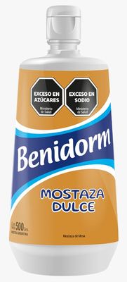 BENIDORM POMO MOSTAZA DULCE X500GR